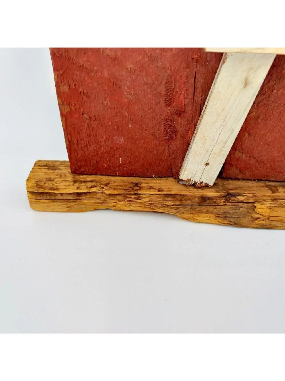 Coca Cola Barnwood Wall Art Birdhouse Barn Decor Reclaimed Farmcore Red Country